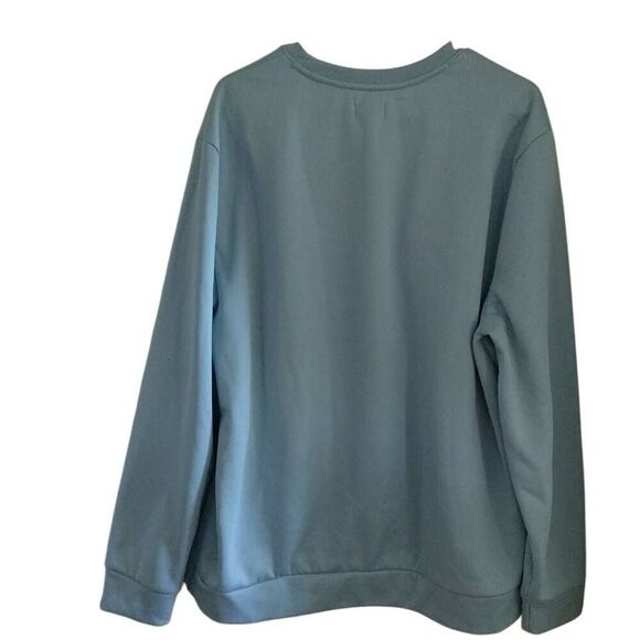 Hurley Sweatshirt XL Lightweight Light Blue - Picture 3 of 7